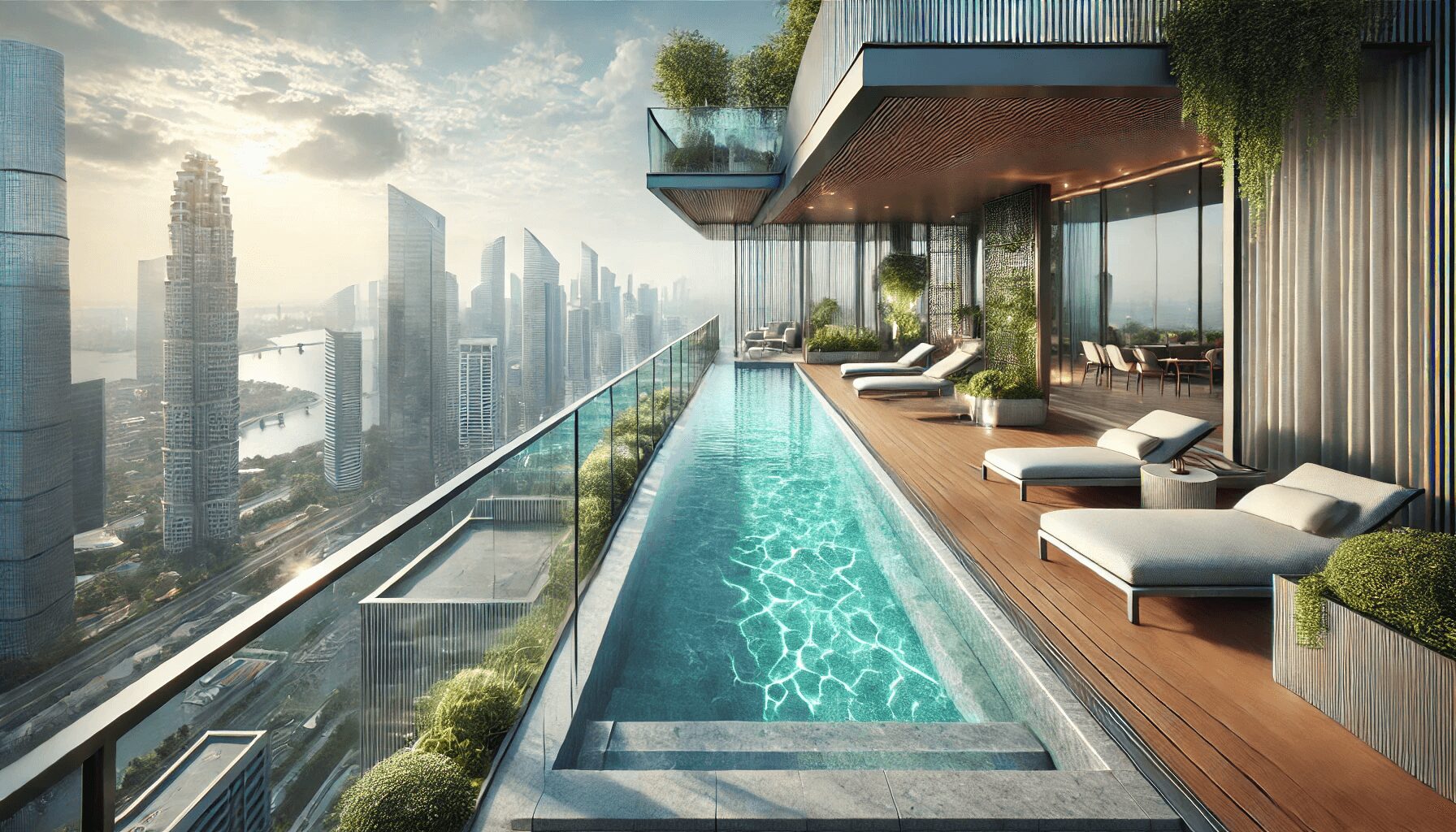 What Goes into Designing a Luxury Penthouse? - VICTORIOUS INTERIORS - High-End Penthouse Amenities