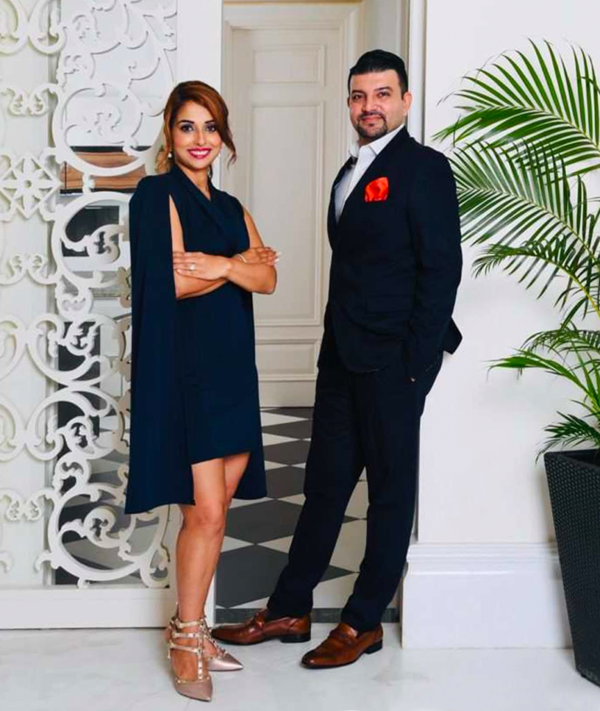 real estate consultants Sunita Gill and Kaizar Karkaria
