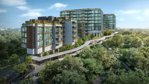 The Hill @ One North Singapore luxury apartments facade 1