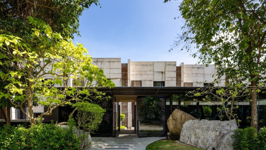 The Green Collection modern villa exterior