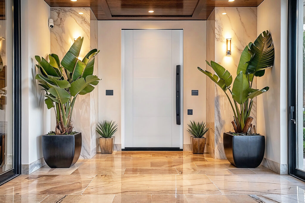 tips for selling your home entrance