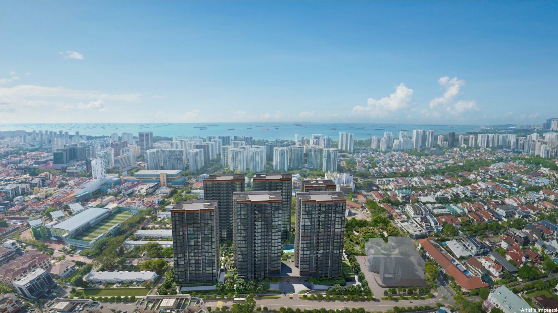 Emerald of Katong Marine Parade Overall view Luxury Property Singapore Luxury Homes