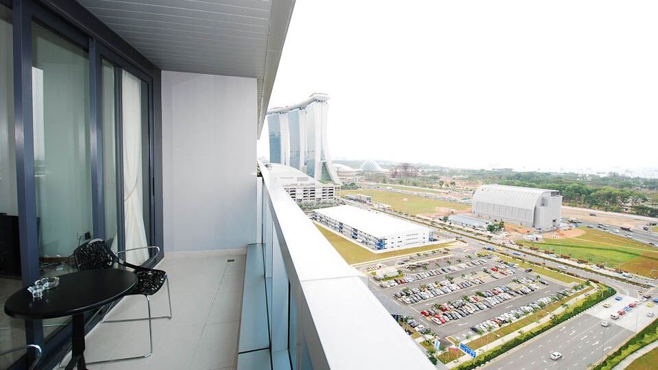 Marina Bay Residences Marina Balcony View Luxury Properties Singapore Luxury Homes