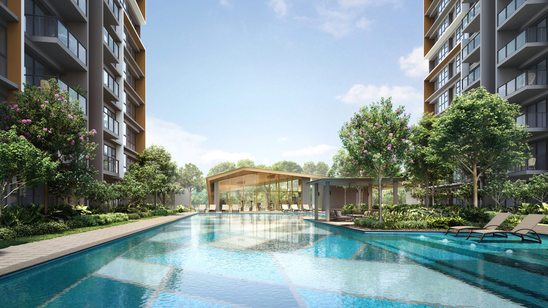 Novo Place 50m Lap Pool Luxury Property Singapore Luxury Homes