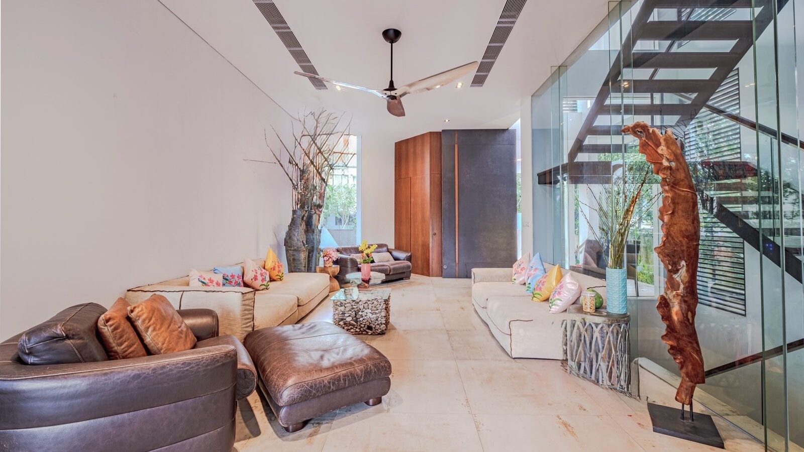 freehold detached house at Hong Kong Park Living Room Luxury Properties Singapore Luxury Homes