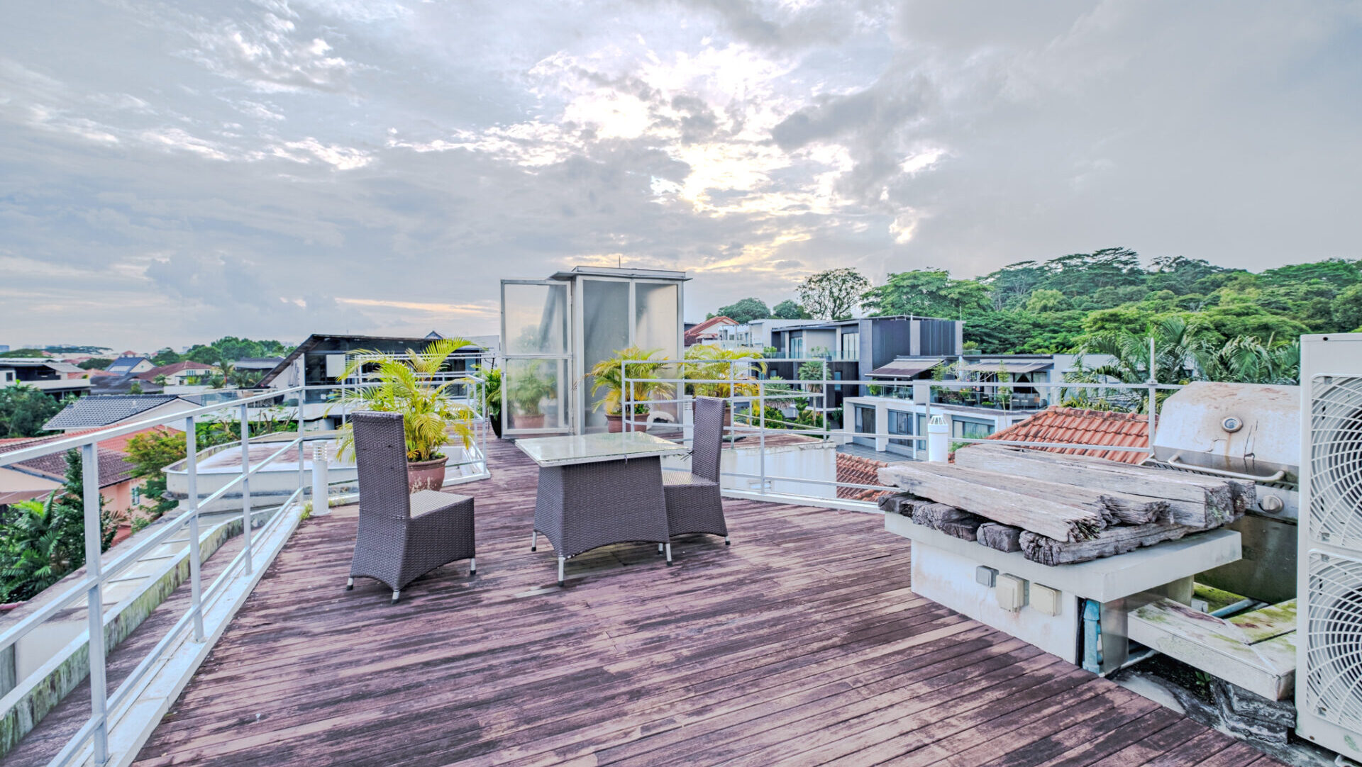 freehold detached house at Hong Kong Park Roof Terrace Luxury Properties Singapore Luxury Homes