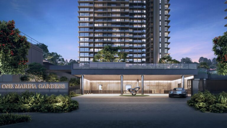 One Marina Gardens Swimming Pool Luxury Property Singapore Luxury Home