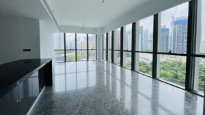 Riviere Robertson Quay Living Room Luxury Property Singapore Luxury Homes