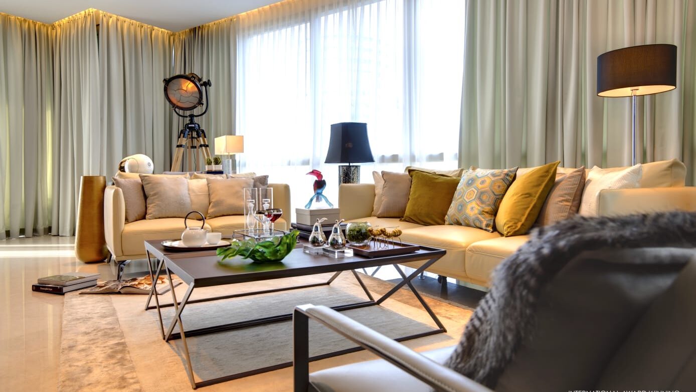 The Grange Living Room 2 Luxury Property Singapore Luxury Homes