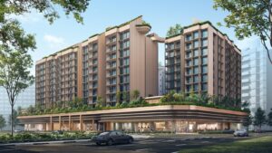 The Robertson Opus Exterior and entrance luxury property Singapore Luxury Homes