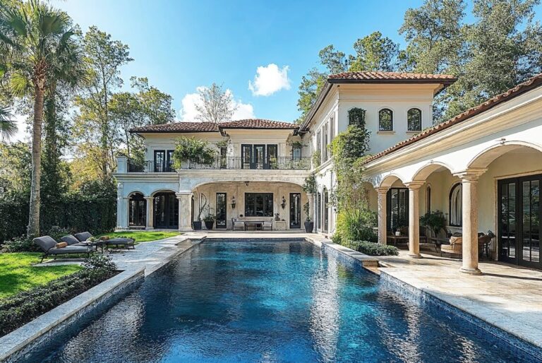 Luxury Mediterranean-style villa with private pool in Singapore