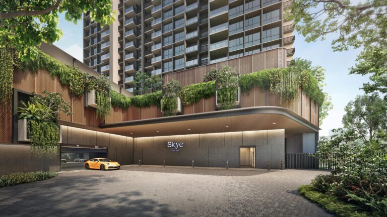 Skye at Holland Lobby Entrance Luxury Condominium Singapore Luxury Homes