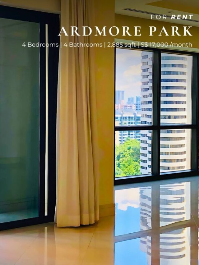 Ardmore Park luxury condo balcony view by Singapore Luxury Homes