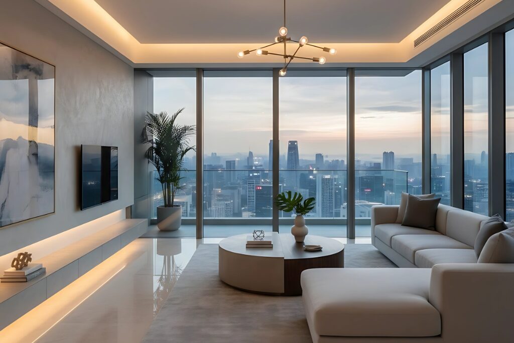 Singapore Condo with City Skyline View - Property Investment 2025