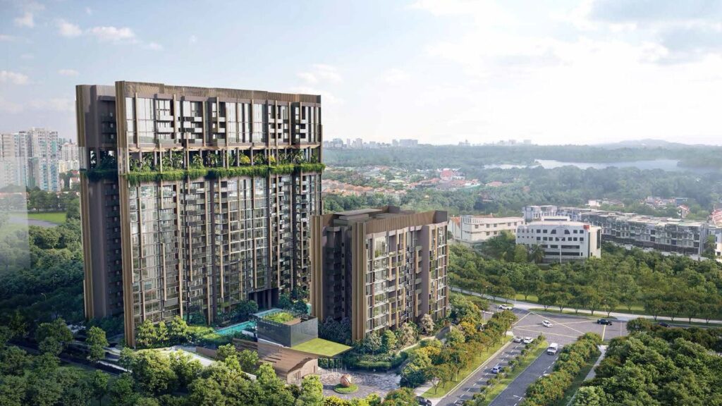 Lentoria Exterior Look Building Design Luxury Condo by Singapore Luxury Homes