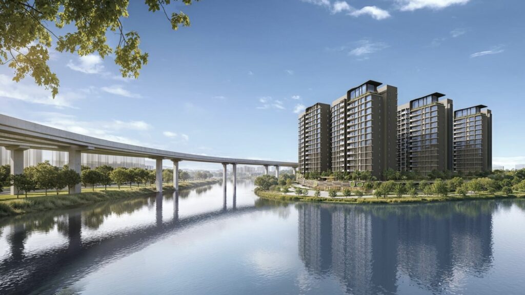 Tengah Garden Residence Facade Luxury Property Singapore Luxury Homes