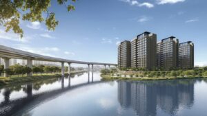Tengah Garden Residence Facade Luxury Property Singapore Luxury Homes