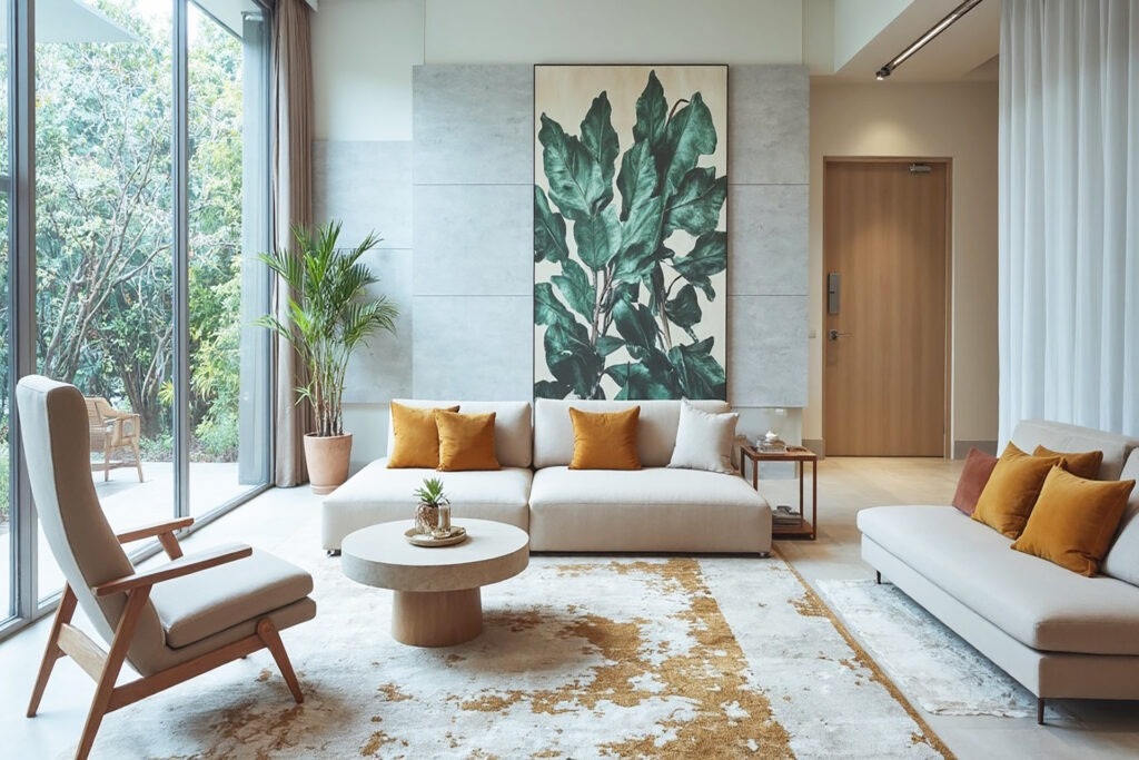 Premium Singapore condo interior for high-net-worth property investors
