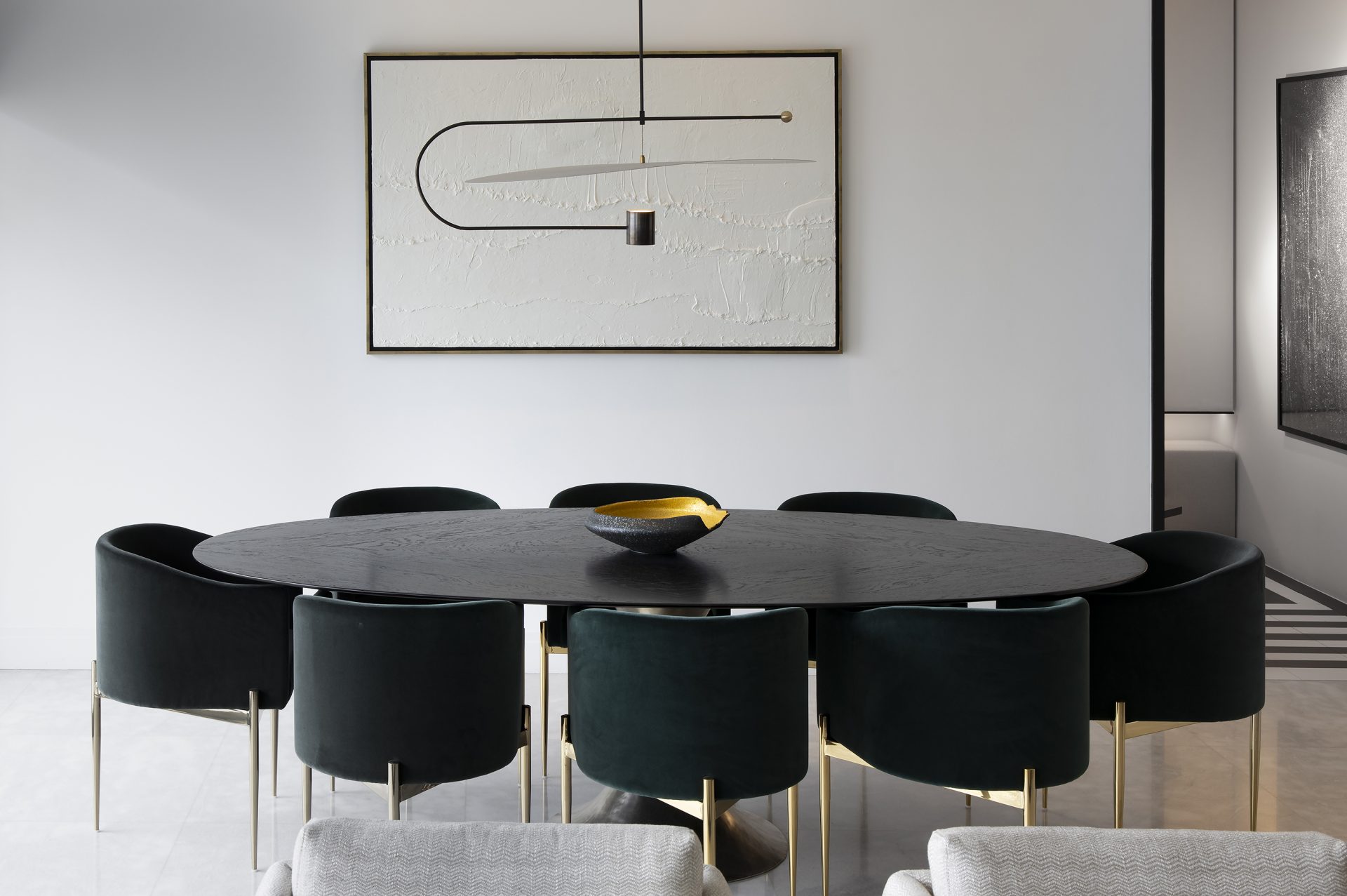 Ardmore II by Elliot James Interior Design Studio dining room