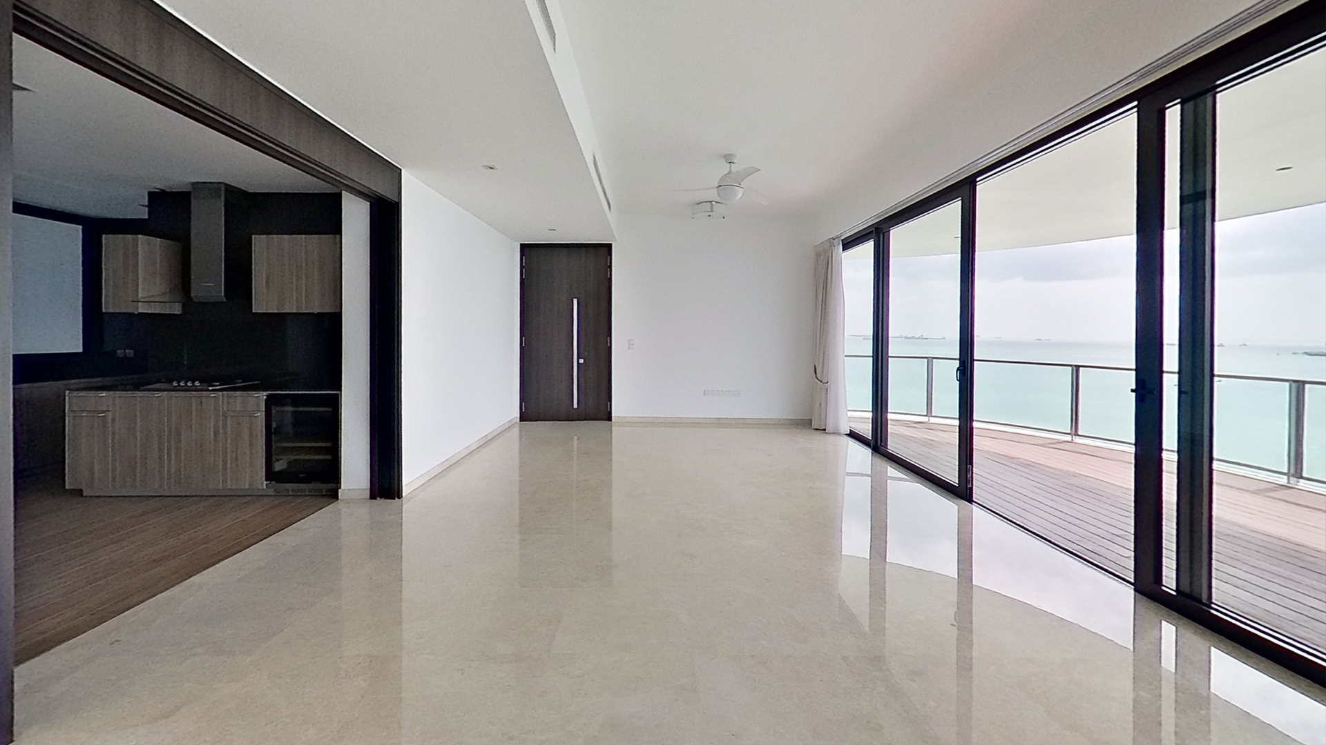 Cape Royale Singapore luxury apartments living room
