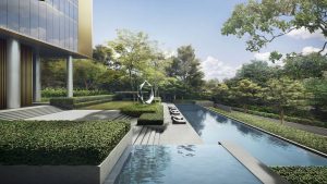 Cuscaden Reserve Singapore luxury apartments pool