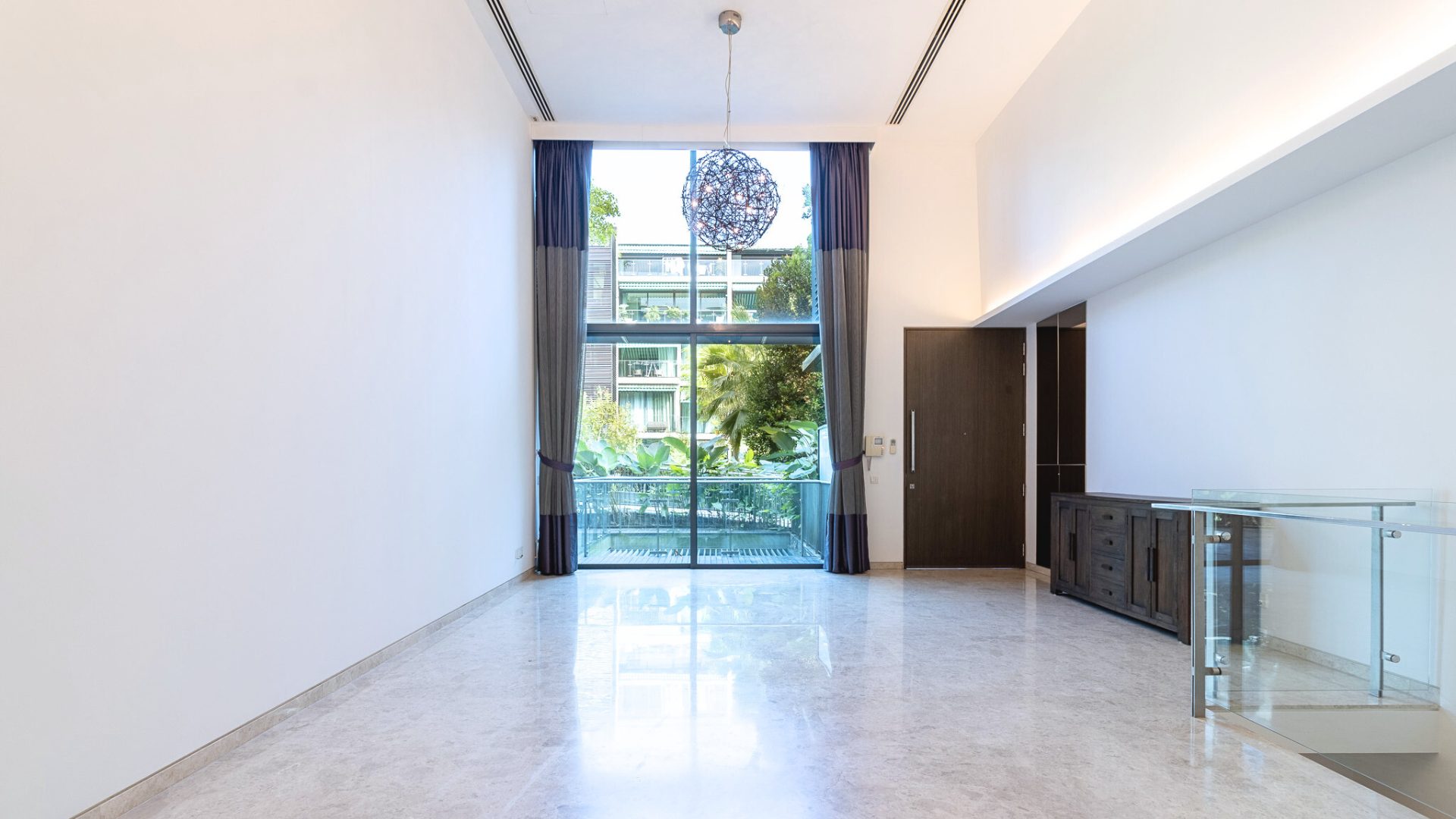 Duchess Residences Singapore luxury apartments living room