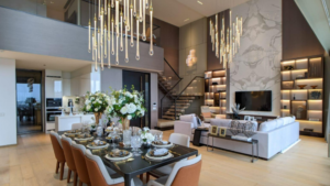 Eden Residences Capitol Singapore luxury apartments living room
