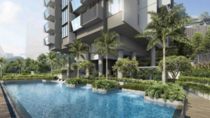 Haus on Handy Singapore luxury apartments Pool