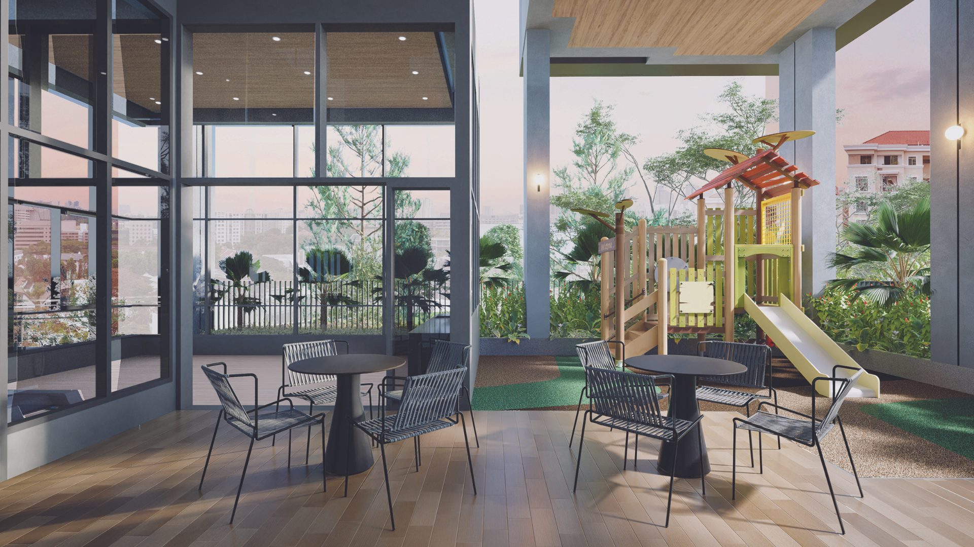 Hill House Singapore Luxury Condominium Playground
