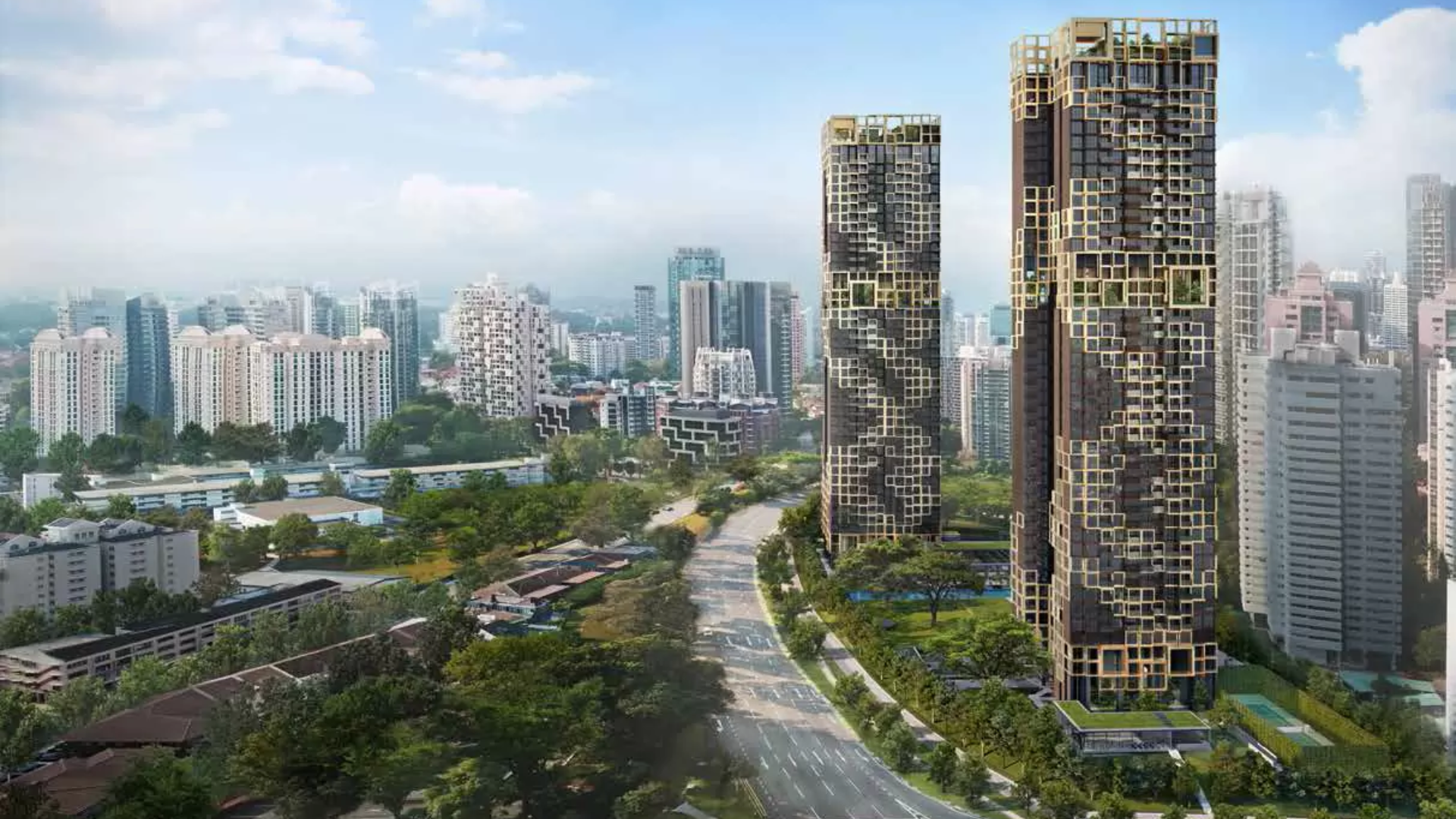 Irwell Hill Residences Singapore luxury apartments exterior