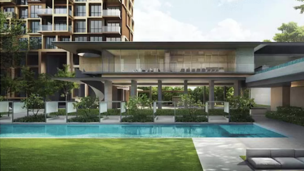 Irwell Hill Residences Singapore luxury apartments pool