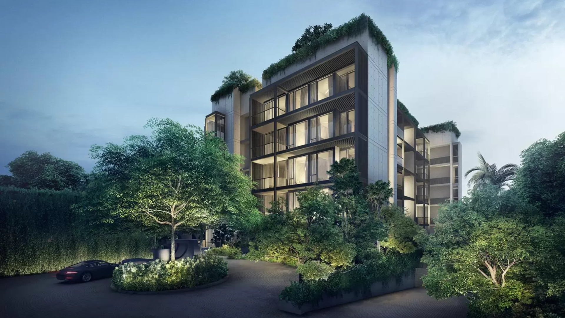 Jervois Prive Singapore luxury apartments exterior