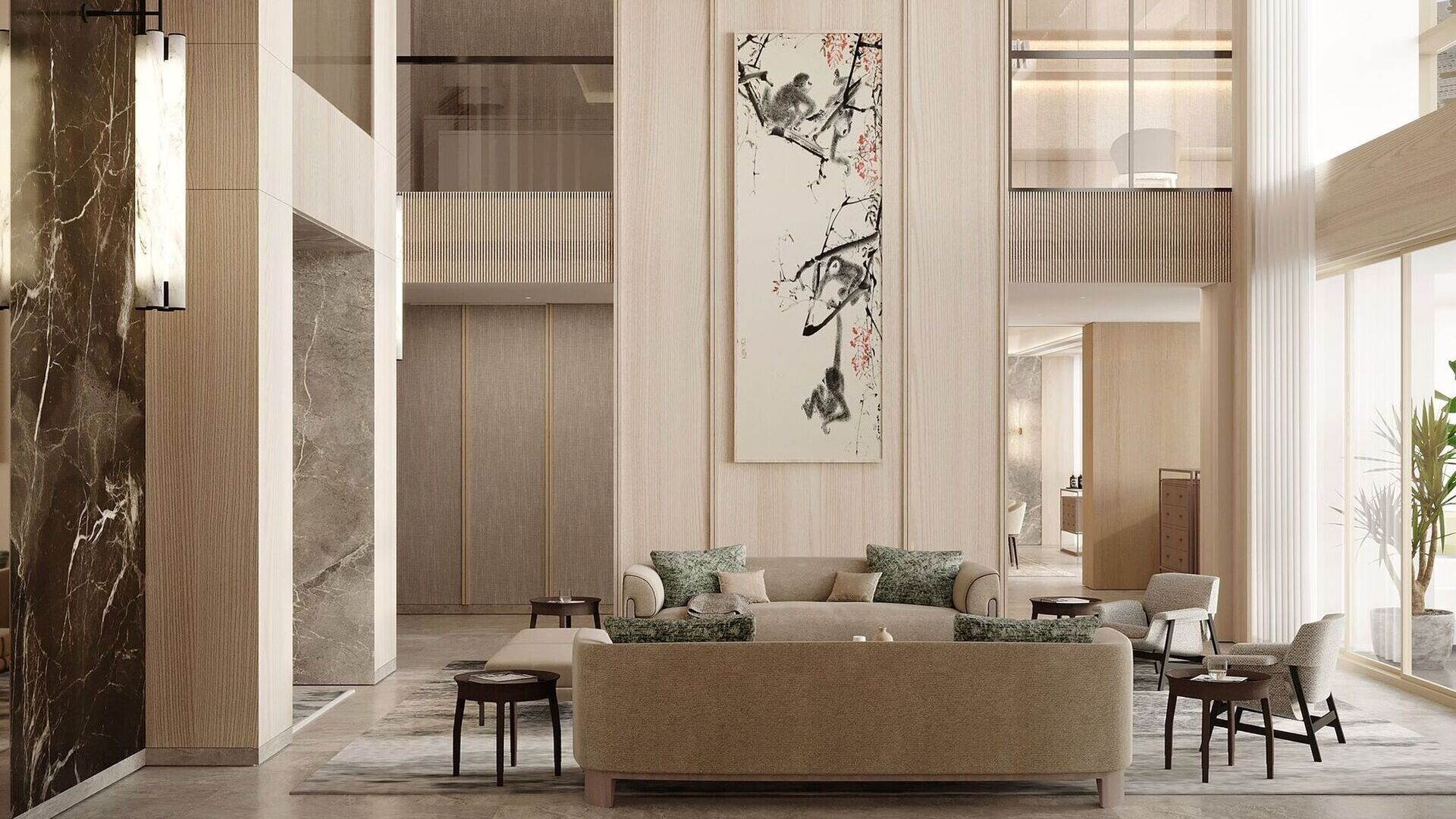 Klimt Cairnhill Singapore luxury apartments Penthouse Singapore luxury apartments Living Room