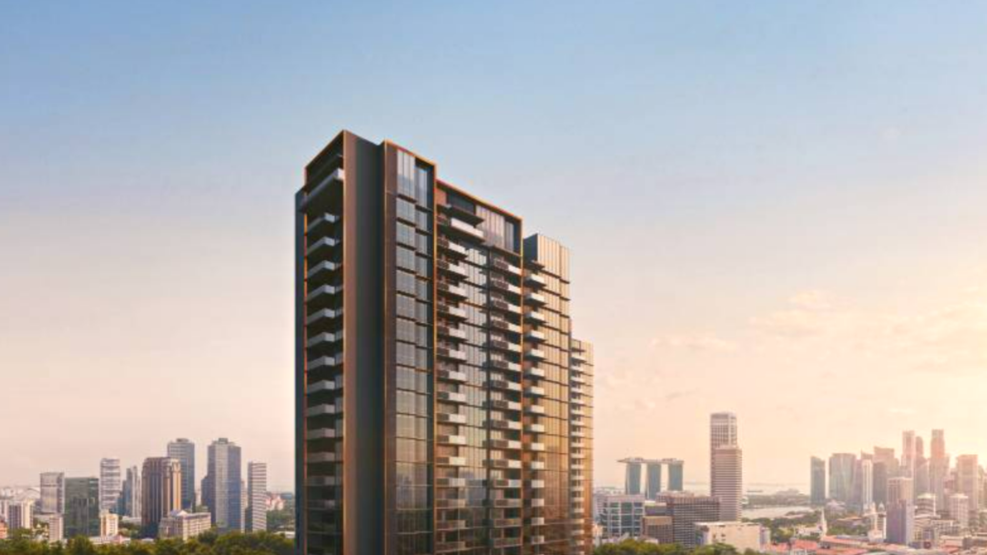 Kopar at Newton Singapore luxury apartments Exterior