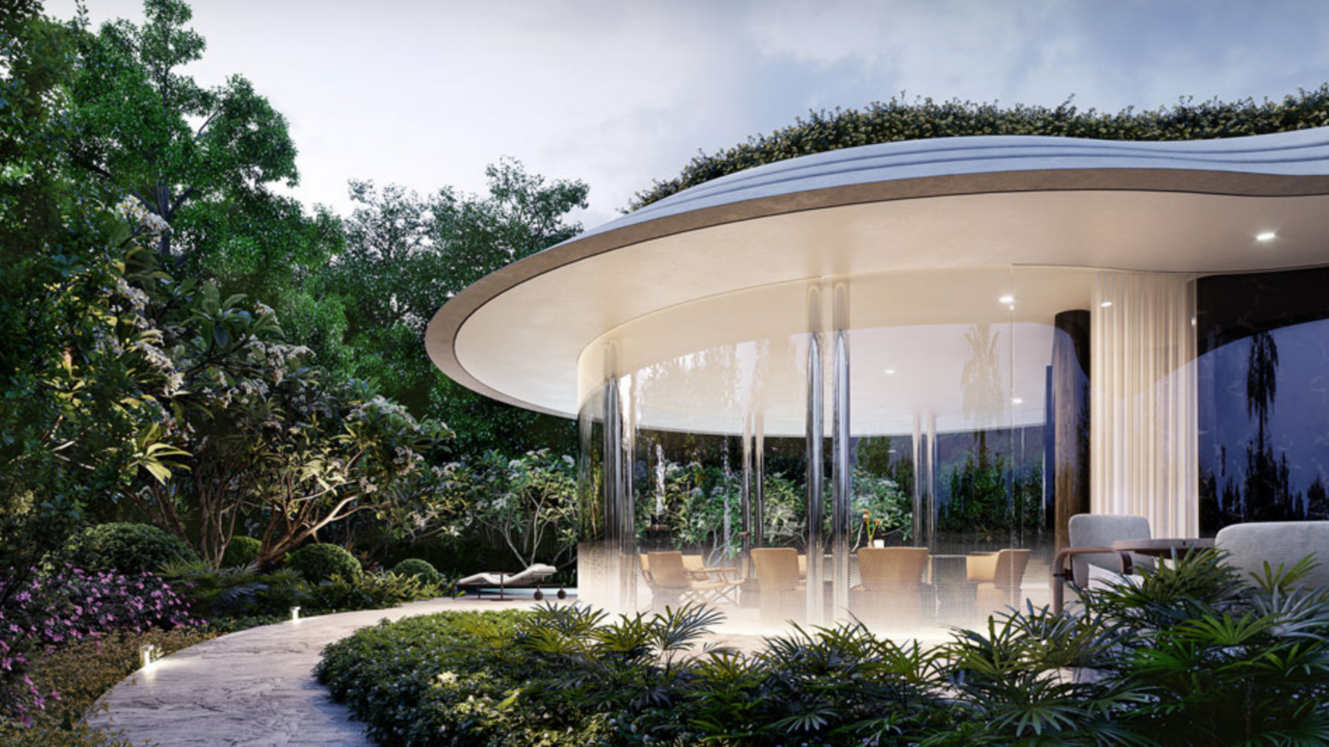 Les Maisons Nassim Singapore luxury apartments garden