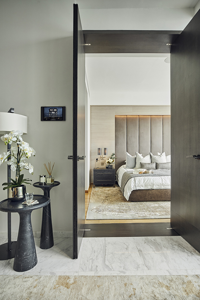 Marina Collection penthouse by Elliot James Interior Design Studio Singapore