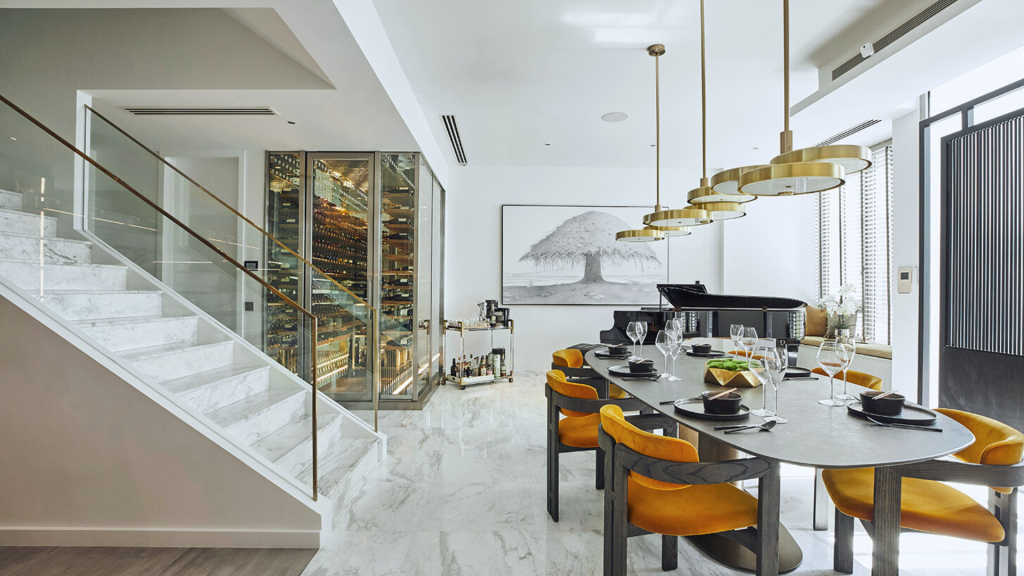 Marina Collection Singapore luxury apartments dining area