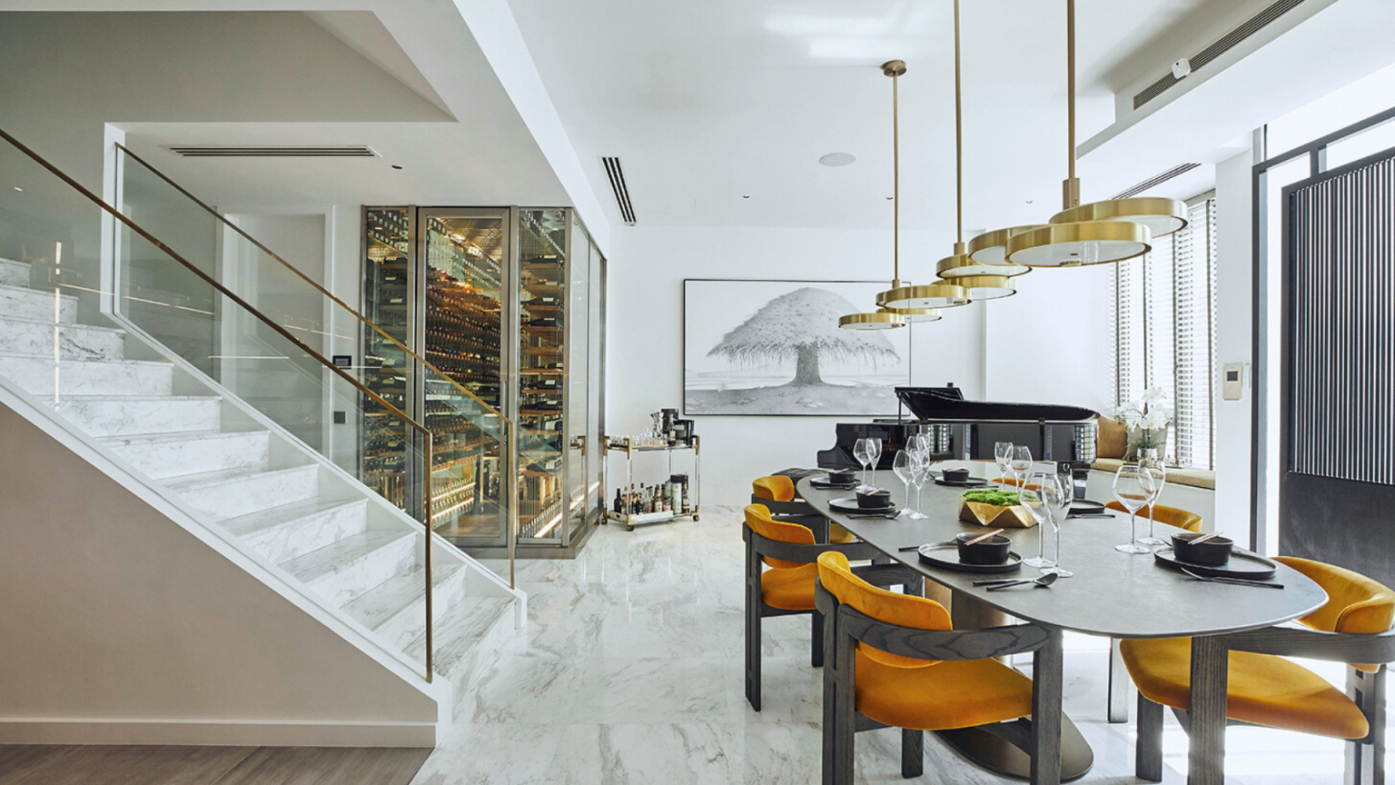 Curated visual reference: Gallery Detail: Refined Design With Coastal Views At Marina Collection Penthouse