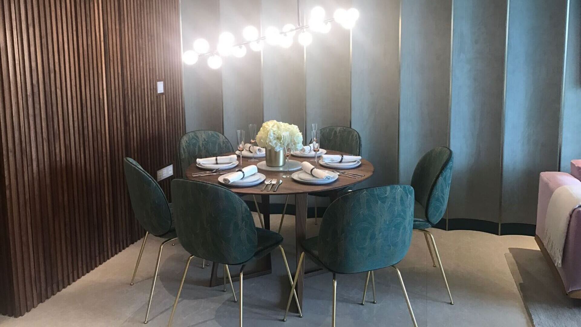 Marina One Residences Penthouse Singapore luxury apartments Dining Area