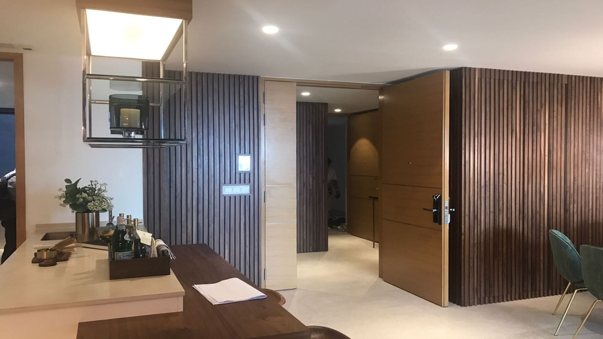 Marina One Residences Penthouse Singapore luxury apartments Living Entrance