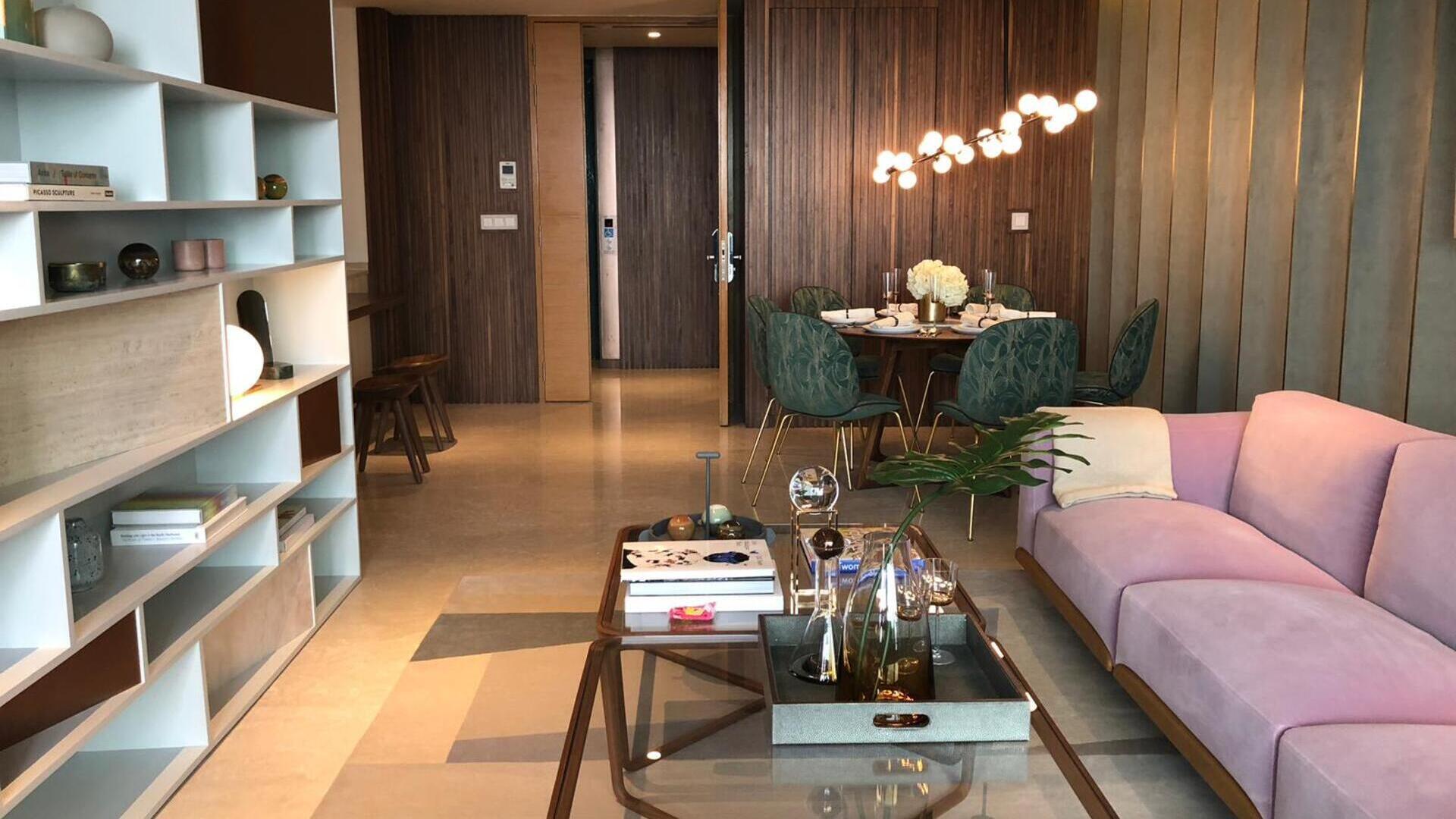 Marina One Residences Singapore luxury apartments Living Room