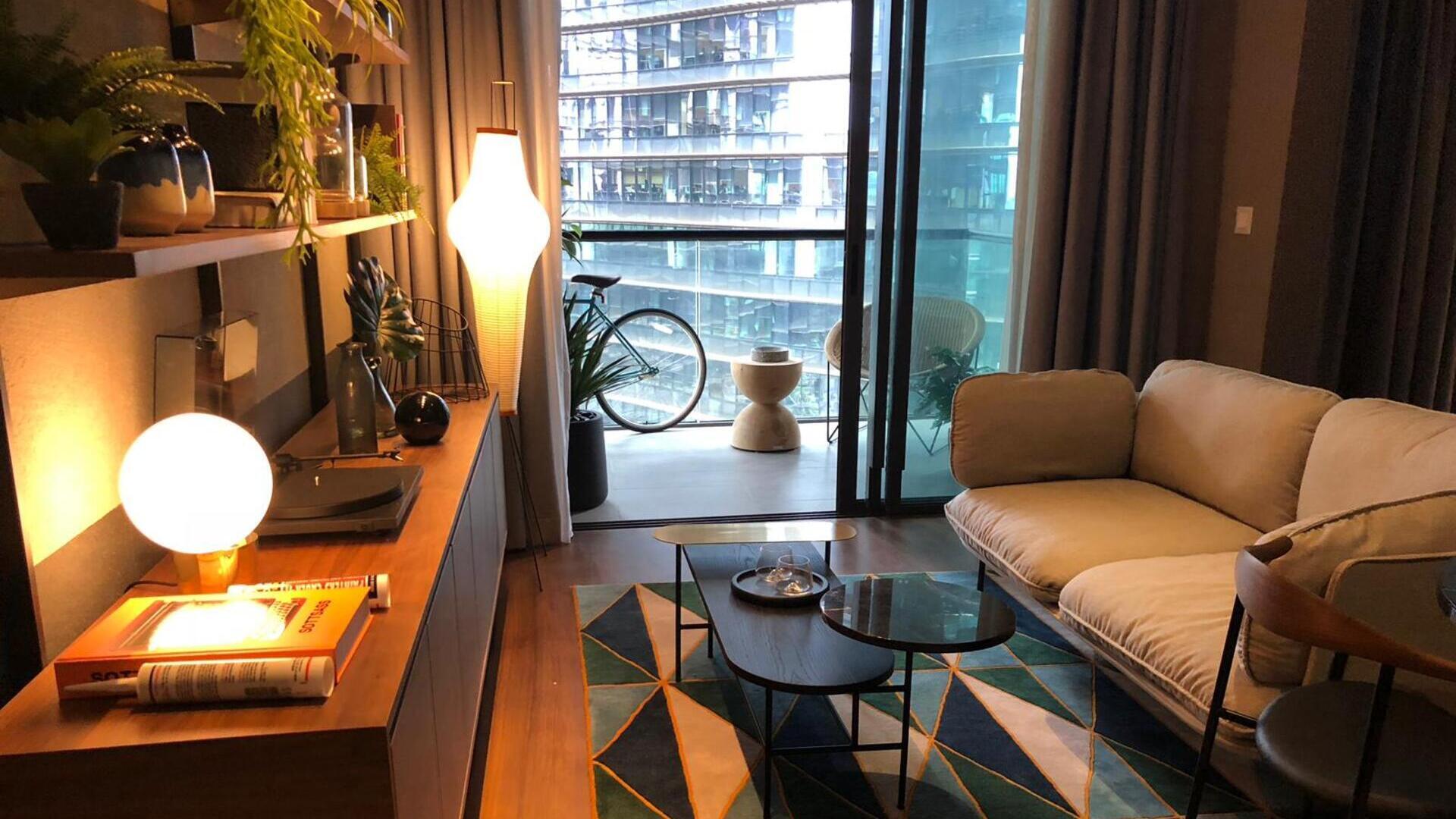 Marina One Residences Penthouse Singapore luxury apartments Living Room