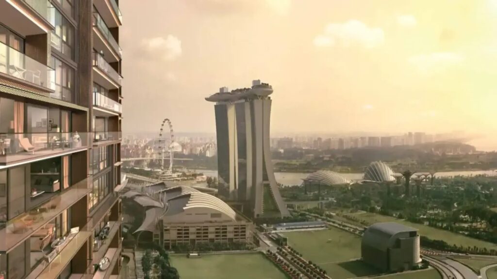 Marina One Residences Penthouse Singapore luxury apartments Exterior