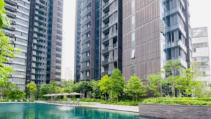 Martin Modern Singapore luxury apartments pool