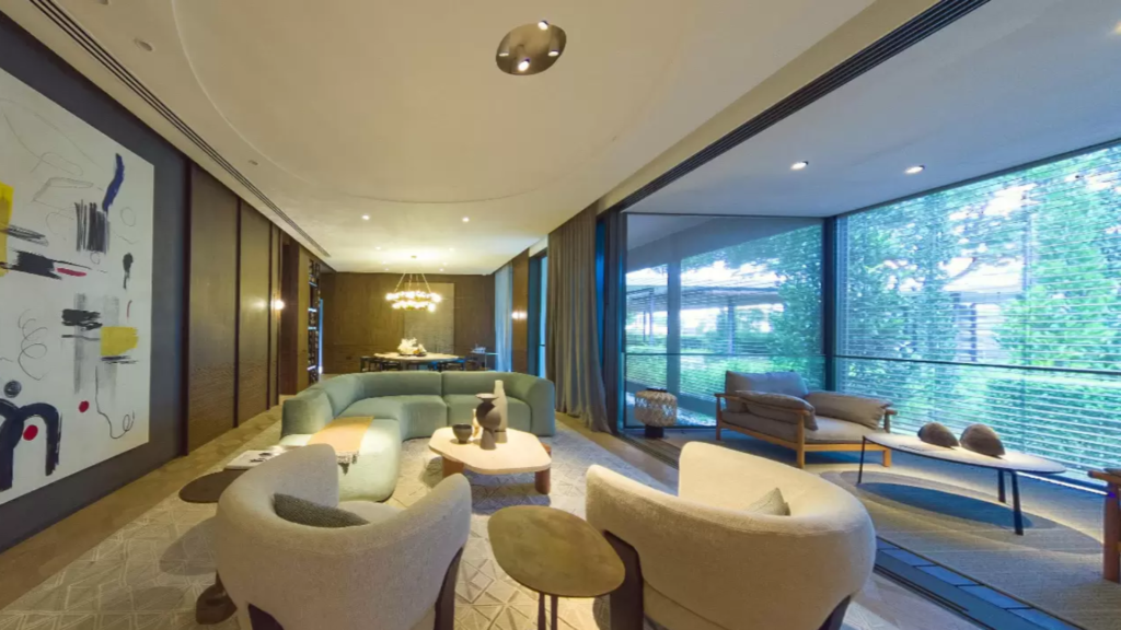 Meyer House Singapore luxury apartments living room