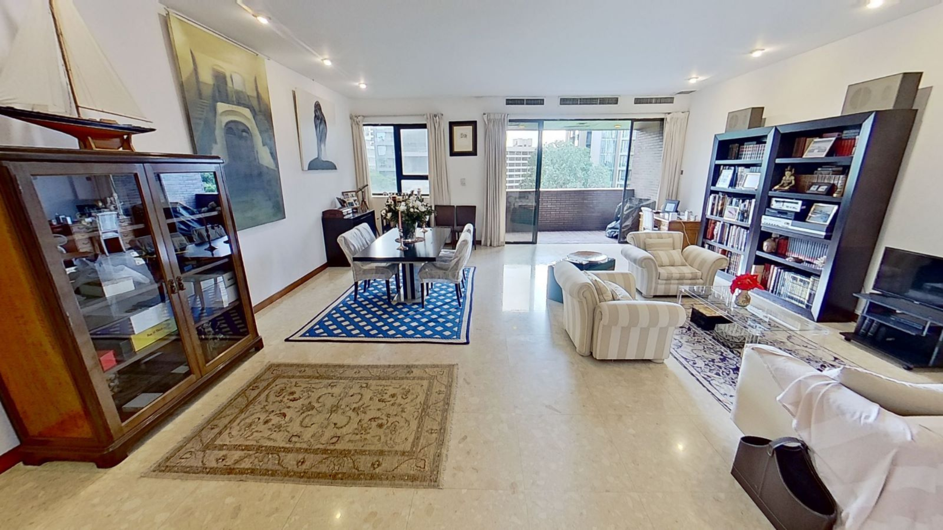 Orchard Bel-Air Singapore luxury apartments living room