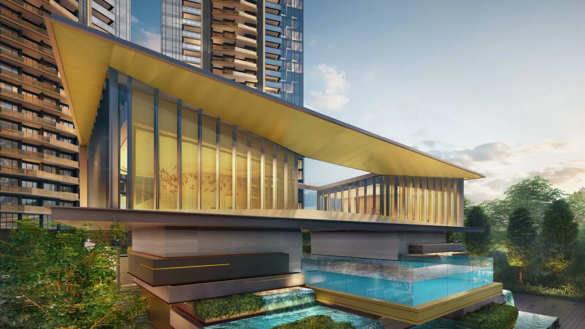 Perfect Ten Singapore luxury apartments exterior