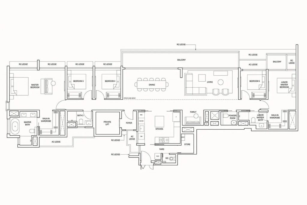 View of Downtown 32F luxury penthouse unit w/ city view - Airbnb