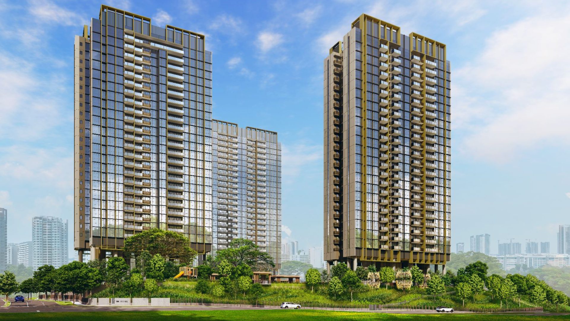 Pinetree Hill Singapore luxury apartments exterior