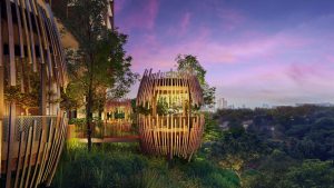 Pinetree Hill Singapore luxury apartments garden